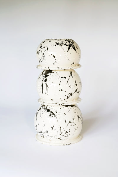 SPHERE SPLATTER POT