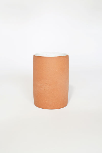 LARGE SIMPLE TERRACOTTA CUP