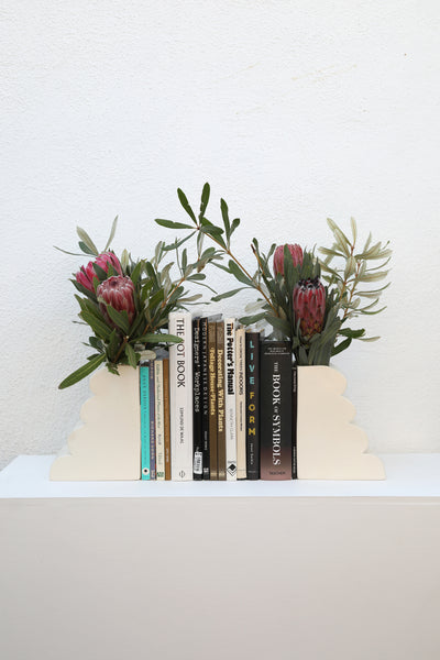 BOOKEND VASES