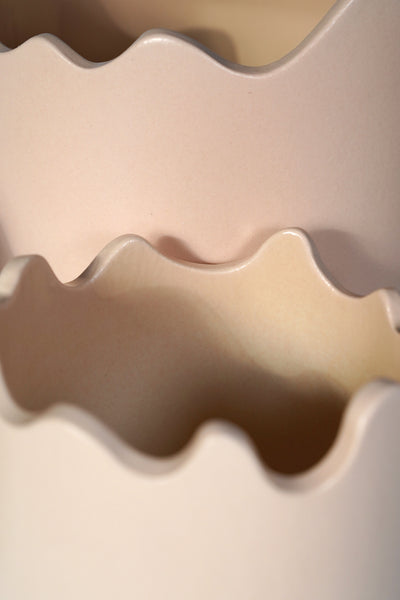 PINK WAVY POT